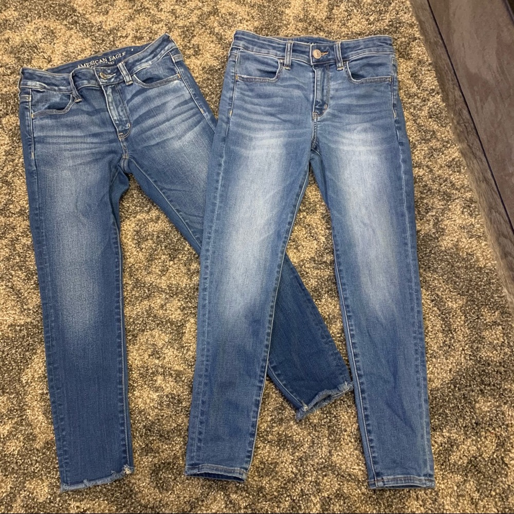 America Eagle skinny jeans bundle
